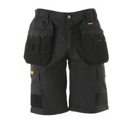 DEWALT Cheverley Pantalones Cortos Ligeros de polialgodón Gris Cintura 36 Pulgadas