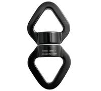 Chevnzev Conectores giratorios de cuerda de 360 grados para hamaca, escalada en roca, escalada de 30 KN, aleación de aluminio, rotacional, cuerda giratoria