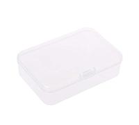 Chevnzev Pequeña caja de almacenamiento para maquillaje, pintalabios, hisopo de algodón, organización de palillos de dientes, para mujeres, joyas, cosméticos, contenedor, botella, organizador de