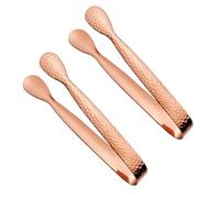 Chevnzev Pinzas para Aperitivos De Acero Inoxidable 2 Uds Manipular En Cocinas Y Cafeterías Herramienta Servir Agarre Ajustable