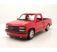 Chevrolet 454 Ss Pick-Up 1993 Coche a Escala Rojo 1:24 Maisto