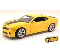 Chevrolet Camaro SS RS 2010 Amarillo / Negro Rayas 1:18 Modelo 31173 MAISTO