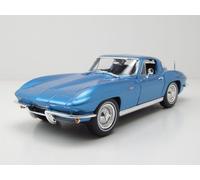 Chevrolet Corvette C2 1965 Azul Metalizado Modelo Coche 1:18 Maisto