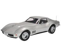 Chevrolet Corvette C3 Coupe 1969 plata modelo de coche 189032 Norev 1:18