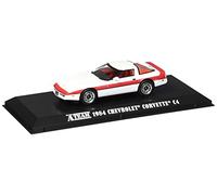 A-TEAM Modelo DieCast Coche CORVETTE C4 1984 Escala 1/43 ORIGINAL Greenlight