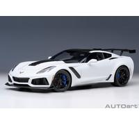 Chevrolet Corvette C7 ZR1 2019 Blanco Modelo De Coche 1:18 Autoart