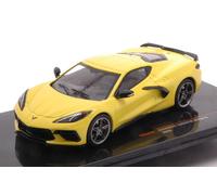 ixo Modelo a escala Chevrolet Corvette C8 Stingray 2020 Amarillo 1:43 MOC315