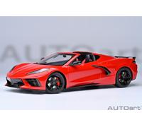Chevrolet Corvette C8 Stingray Z51 2020 Torch Coche a Escala Rojo 1:18 Autoart