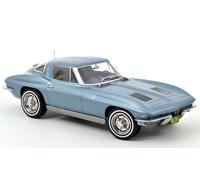 CHEVROLET Corvette Sting Ray - 1963 - lightbluemetallic - Norev 1:18