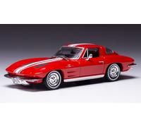 1963 Chevrolet Corvette Stingray Rojo/Blanco 1:43 IXO Models CLC479N.22