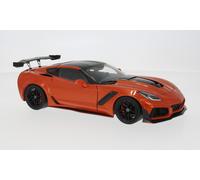 Chevrolet Corvette ZR1 2019 Naranja Coche Modelo 1:18 Ixo Models