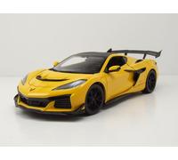 Chevrolet Corvette ZR1 Coupe Amarillo Negro Maisto 1:18 Die-Cast