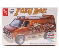Chevrolet Custom Van Foxy Box 1975 Kit de Plástico Coche a Escala 1:25 AMT