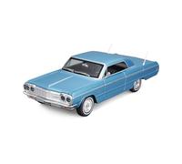 Chevrolet Impala 1964 Azul Modelo De Coche 1:24 Maisto