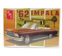 Chevrolet Impala Convertible 1962 Kit de Plástico Coche a Escala 1:25 AMT