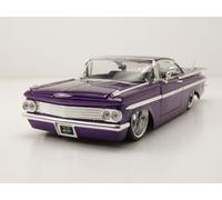 Chevrolet Impala SS Dub Wire 1959 Lila Modelo 1:24 Jada Toys