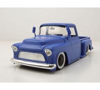 Chevrolet Stepside Pick Up 1955 Azul Modelo De Coche 1:24 Jada Toys