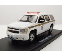 Chevrolet Tahoe 2010 Blanco Absaroka County Sheriff Auto Modelo 1:43 Greenlight