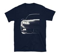 Chevy Vette ZR1 Mens T Shirt C6 Series '09 - Sports Car US Racing Vette Tee, azul, M