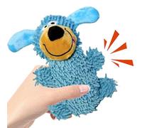 Chew Doll - Juguete De Cachorro De Lujoso Para De La Dentición, Juego Interactivo Y Entrenamiento Con Función De Ejercicio, Juguetes Chirridos Para El Uso De Tiempo De Juego De Perros Al Aire L