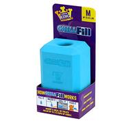 Chew King Juguete prémium para Perros, Mediano, Grande, XL, colección de Juguetes rellenables de Goma Natural Extremadamente Duradera, Color Azul (CM-10119-CS01)