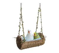 Chew-Proof Small Animal Hammock, Breathable Swing, 7.9x3.9x12.5 Inches Hamster Swings with Removable Mat, Small Pet Hammock, Swing with Sturdy Design, Pet Accessory for Syrian Dwarf Sugar Glider