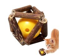 Chew Toy for Cats - Bite-Resistant Rolling Sound, Kitten Teething Toys for Indoor Cats, Interactive Pet Entertainment Ball, Durable Playtime Accessory | Engaging Activity For Felines | Medium Large