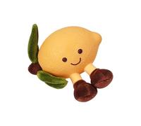 Chew Toys For Dogs - Interactive Fruit Plush Dog Toys with Squeak, Cute Stuffed Animal Teething Pet Supplies | Latex, Short Plush, ABS For Training Aggressive Boredom Puppy Doggy Indoor Outdoor Home