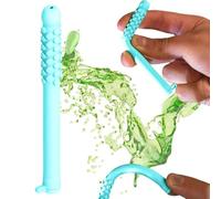 Chewable Breather Stick, Reusable Chewable Essential Oil Breath Stick, Essential Oil Breather, Can Be Taken Anywhere - Natural Focusing, for Focus Respiratory Function (Soda)
