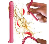 Chewable Breather Stick, Reusable Chewable Essential Oil Breath Stick, Essential Oil Breather, Can Be Taken Anywhere - Natural Focusing, for Focus Respiratory Function (apple)