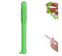 Chewable Breather Stick, Reusable Chewable Essential Oil Breath Stick, Essential Oil Breather, Can Be Taken Anywhere - Natural Focusing, for Focus Respiratory Function (orange-A)