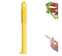 Chewable Breather Stick, Reusable Chewable Essential Oil Breath Stick, Essential Oil Breather, Can Be Taken Anywhere - Natural Focusing, for Focus Respiratory Function (Lemon)