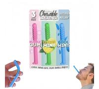 Chewable Essential Oil Breath Stick, Breather Quit Smoking with Essential Oil, New Chewable Breather Quit, Can Taken Anywhere Focus Clear Respiratory(1-PCS)