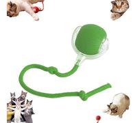 Chewie Ball, Chewie Viral Rolling Ball, Interactive Cat Ball Toy, Chewie Ball for Dogs, Chewie Smart Automatic Rolling Pet Ball, Automatic 360° Rotating Rolling Ball with USB Charging (Green)