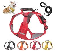 Chewie Cozy Harness, Chewie no Pull Dog Harness, Adjustable Dog Vest with Reflective, Ultimate Comfort for Your Pup(Red,S)