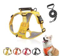 Chewie Cozy Harness, Getchewie Dog Harness, Reflective Adjustable Comfortable Pet Chest, Get Chewie No Pull Breathable Dog for Small Medium Large Dogs (Yellow,XS)