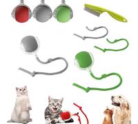 Chewie Interactive Rolling Dog Ball, Chase Mate Cat Toy, Smart Cat Toy Ball, Automatic Rolling Ball For Dogs, Interactive Dog Cat Smart Ball Toy, For Bored Indoor (B+C)