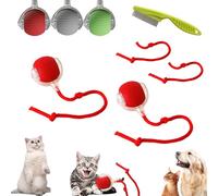 Chewie Interactive Rolling Dog Ball, Chase Mate Cat Toy, Smart Cat Toy Ball, Automatic Rolling Ball For Dogs, Interactive Dog Cat Smart Ball Toy, For Bored Indoor (A*2)