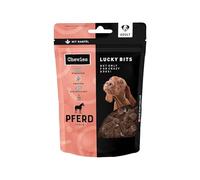 Chewies Lucky bits - Golosinas para Perros, sin Cereales y Suaves, con Muchas proteínas y superalimentos como levadura de Cerveza o Ginkgo, sin azúcar (80 g)