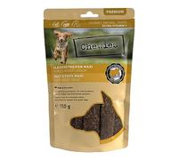 Chewies Tiras de Carne Maxi para Perros de 100% Carne de Vacuno, 150 g, Tiras para Masticar de Ganado Secado al Aire para Perros, sin azúcar y sin Cereales, Carne de Vacuno deshidratada