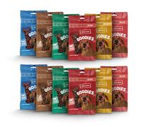 Chewies Training Mini Snacks - Juego de golosinas saludables para Perros sin azúcar, Ideal como recompensa y motivación en el Entrenamiento de Perros, Fabricado en Alemania (12 x 125 g)