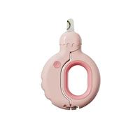 CHEWJOY Cortauñas LED 2 en 1 para Mascotas, diseñado específicamente para Gatos British Shorthair, con luz para revisar los oídos. Pink