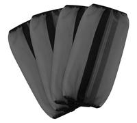 Chewtoyo 4 protectores de pierna de caballo, envolturas de nailon ligero para protección de espinillas, transpirables y ajustables, perfectos para montar y entrenar, 12.6 x 13.4 pulgadas