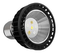 Chewtoyo Bombilla Uva de espectro completo Uvb, 3 W Uvb 5.0 para síntesis de vitamina D3, base E27, bajo consumo de energía, carcasa de aluminio, 2.8 x 2.4 x 2.4 pulgadas