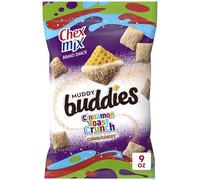Chex Mix Muddy Buddies - Mezcla de bocadillos crujientes de canela y tostadas, 266 ml