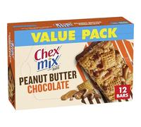 Chex Mix Paquete ahorro de mantequilla de maní chocolate 12 barritas