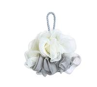 CHFYIJYHM Cepillo en seco doble bola de baño, esponja espumosa suave, exfoliante para la espalda, cepillo para limpiar la piel, bola de burbujas para el cuidado de la piel, accesorios de baño (A)