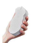 CHFYIJYHM Esponja de baño exfoliante súper suave para cepillado en seco, esponja de baño, masaje corporal, cepillo de baño, herramienta de baño, artefacto de esponja (Bianco)