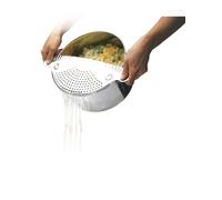 Chg c|h|g Abgießhilfe 3172-00-Guía de vertido (Longitud: 33 cm, Ancho, Acero Inoxidable, Plata, Länge: 32,5 cm Breite: 13,0 cm