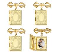 CHGCRAFT Juego de 2 broches de solapa de aleación esmaltada de aleación con texto en inglés "Forget Me Not Flower", para abrigos, camisas, trajes, collares, accesorios para mochila, ropa, insignias